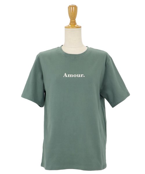 BLUEEAST(ブルーイースト)/Amour.ロゴ半袖Tシャツ/img40