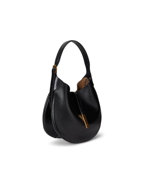 Polo ID ミディアム レザー ショルダー バッグ 