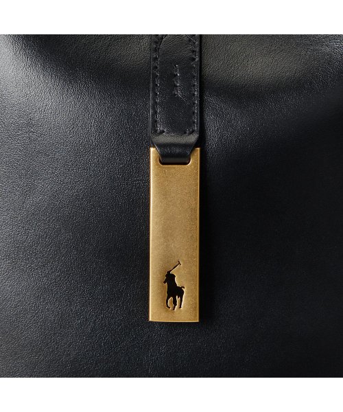 Polo ID ミディアム レザー ショルダー バッグ 