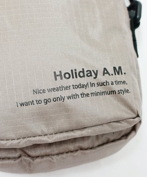 Holiday A.M.(ホリデーエーエム)/バッグ ショルダーバッグ メンズ レディース 小さいサイズ ホリデーエーエム HolidayA.M./img14