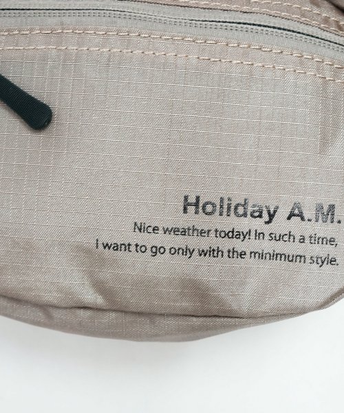 Holiday A.M.(ホリデーエーエム)/バッグ ショルダーバッグ メンズ レディース 小さいサイズ ホリデーエーエム HolidayA.M./img09