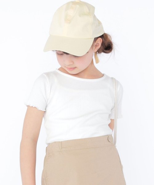 SHIPS KIDS(シップスキッズ)/SHIPS KIDS:100～130cm / リブ フリル TEE/img02