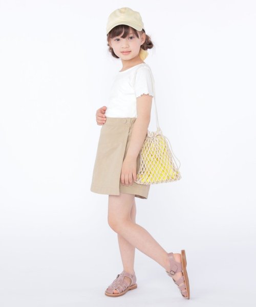 SHIPS KIDS(シップスキッズ)/SHIPS KIDS:100～130cm / リブ フリル TEE/img03