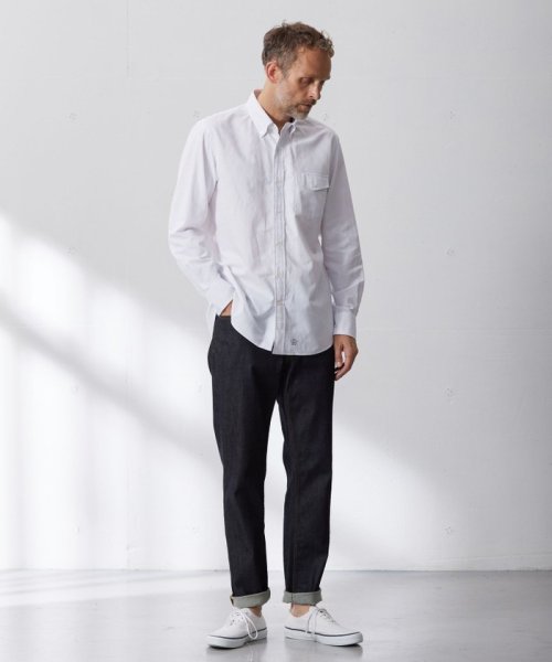 J.PRESS MENS(J．プレス　メンズ)/【HYBRID LINEN】ボタンダウンシャツ/img06