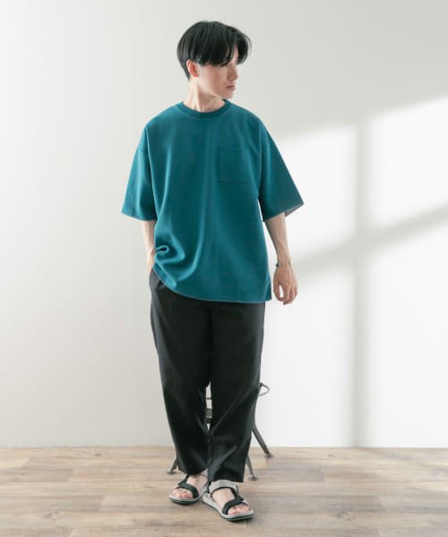 ITEMS URBANRESEARCH(アイテムズアーバンリサーチ（メンズ）)/エステルトロ イージーテーパードパンツ/img04