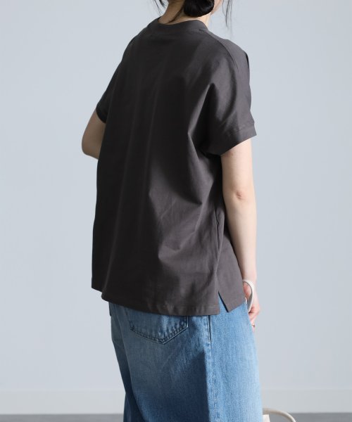 Ranan(ラナン)/〈Beautiful Cotton　綿100％〉UVカット/接触冷感　ハイネックTシャツ/img24