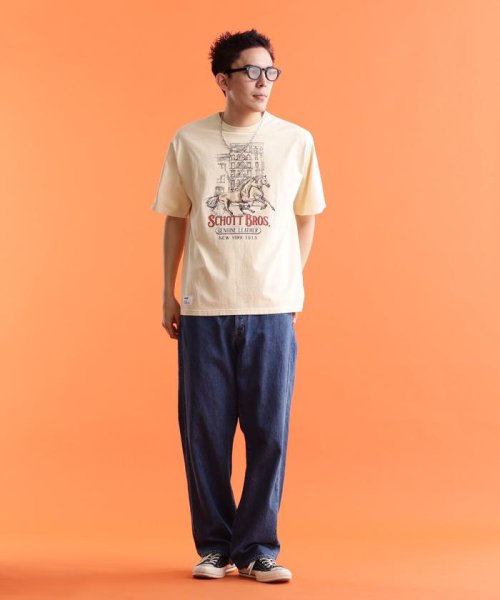 Schott(ショット)/S/S T－SHIRT "HORSE IN NEW YORK/img10