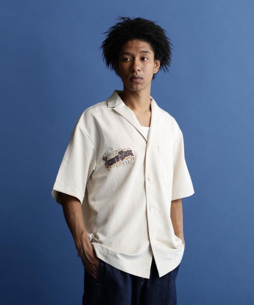 Schott(ショット)/EMB. TC SHIRT BARBER/刺繍シャツ "バーバーロゴ/img16