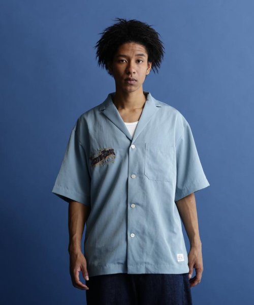 Schott(ショット)/EMB. TC SHIRT BARBER/刺繍シャツ "バーバーロゴ/img23