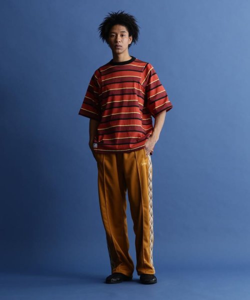 Schott(ショット)/PANELED BORDER T－SHIRT/パネルボーダー Tシャツ/img16