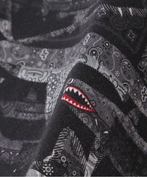 Schott(ショット)/HAWAIIAN SHIRT BANDANA SHARK/ハワイアンシャツ バンダナシャーク/img10