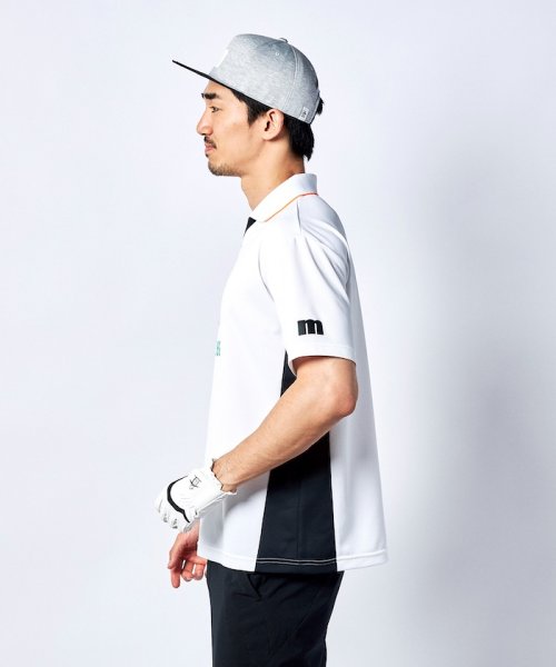 Munsingwear(マンシングウェア)/『ENVOY』サンスクリーンmロゴプリントサッカーゲームシャツ(吸汗速乾/UV CUT(UP/img11