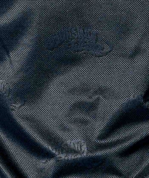 Munsingwear(マンシングウェア)/『ENVOY』90'sロゴジャカード長袖シャツ(吸汗速乾/UV CUT(UPF30)/ストレッチ)【アウトレット】/img08
