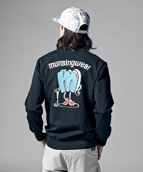 Munsingwear(マンシングウェア)/『ENVOY』バックシャン ジャカードクルーネックセーター(手洗い可)【アウトレット】/img10