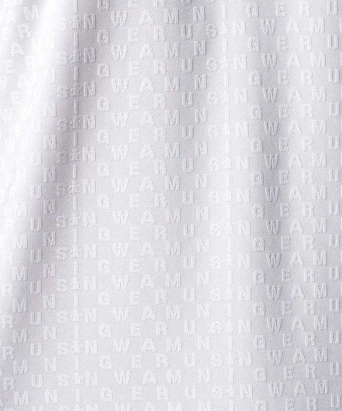 Munsingwear(マンシングウェア)/SUNSCREEN凹凸ジャカードロゴモチーフテーラーカラーシャツ(吸汗速乾/UV CUT(UPF30)/遮熱)【アウトレット】/img07