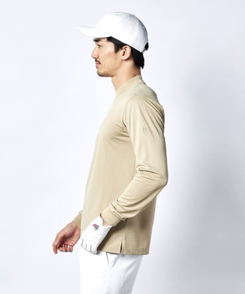 Munsingwear(マンシングウェア)/OUTLASTペンギンエンボスモックネック長袖シャツ(吸汗速乾/UV CUT(UPF15)/遮熱/クーリング(効果)【アウトレ/img12