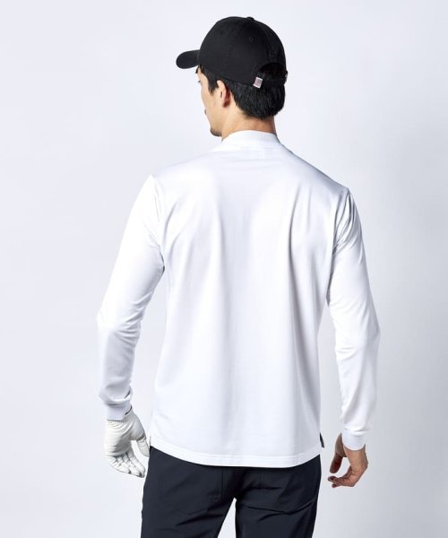 Munsingwear(マンシングウェア)/OUTLASTペンギンエンボスモックネック長袖シャツ(吸汗速乾/UV CUT(UPF15)/遮熱/クーリング(効果)【アウトレ/img21