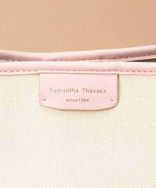 Samantha Thavasa(サマンサタバサ)/キャンバスデザイン 合皮トートバッグ 大サイズ/img18