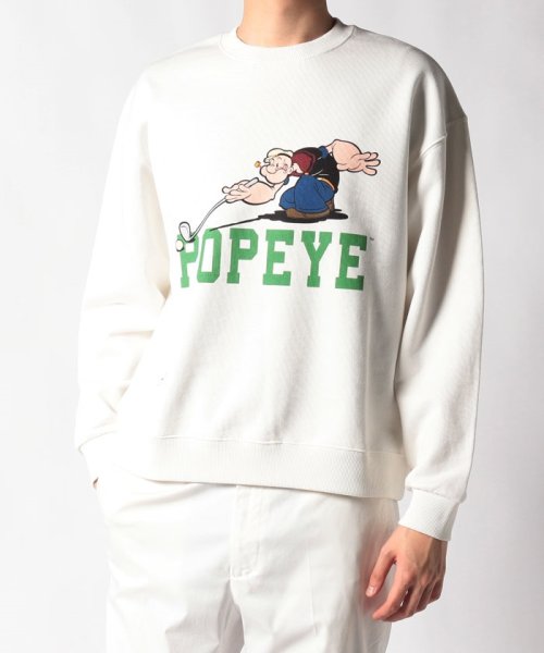 Penguin by Munsingwear(ペンギン　バイ　マンシングウェア)/【WEB限定】POPEYE×PENGUIN COLLABORATION SWEAT SHIRT/ポパイ×ペンギン　コラボレーションスウェットシ【アウトレット】/img05