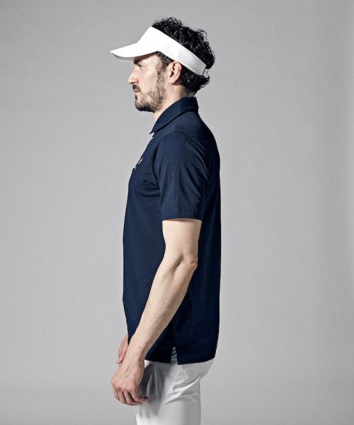Munsingwear(マンシングウェア)/T/Cストレッチサッカーテーラーカラー半袖シャツ/img01