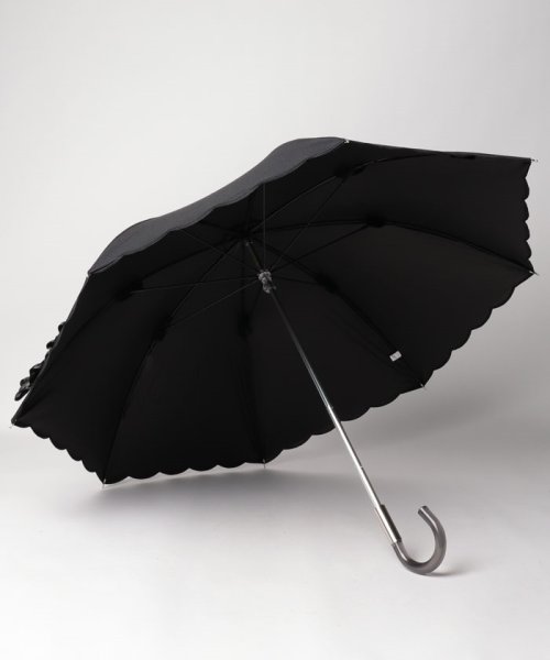 LANVIN Collection(umbrella)(ランバンコレクション（傘）)/晴雨兼用日傘　シエスタロゴリボン/img01