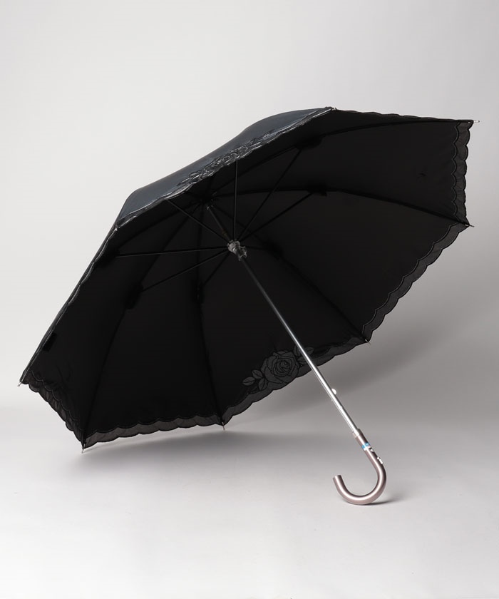 晴雨兼用日傘 オーガンジーローズカットワーク(505275421)｜阪急