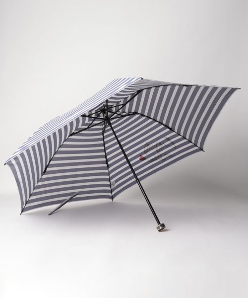 LANVIN en Bleu(umbrella)(ランバンオンブルー（傘）)/折りたたみ傘　ボーダージャガード/img01