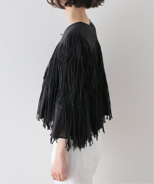 Spick & Span(スピック＆スパン)/【crinkle crinkle crinkle】 cotton voil fringe cropped blous/img07