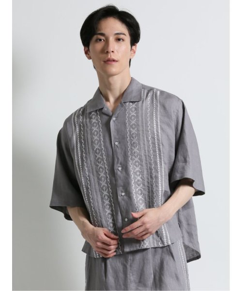 semanticdesign(セマンティックデザイン)/ユニバーサルスタイルウェア/UNIVERSAL STYLE WEAR Cuba shirt メンズ シャツ カジュアル トップス インナー ギフト プレゼント /img09