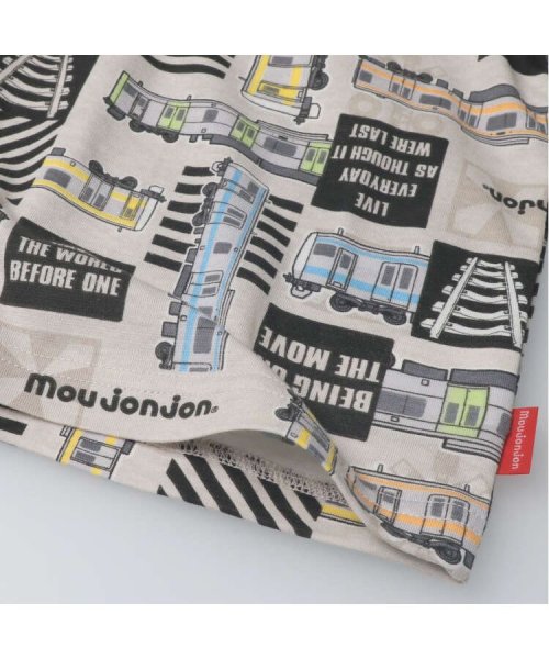 moujonjon(ムージョンジョン)/【子供服】 moujonjon (ムージョンジョン) 日本製JR在来線電車総柄半袖Ｔシャツ 90cm～130cm F30874/img04