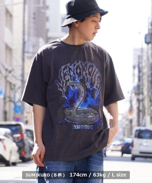 1111clothing(ワンフォークロージング)/バンドT メンズ ヴィンテージ風 Tシャツ レディース グラフィック プリント ストーンウォッシュ バンT ロックT パンクT 半袖 トップス 半袖Tシャツ/img10