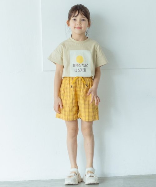 THE SHOP TK（KID）(ザ　ショップ　ティーケー（キッズ）)/【110－150】アートモチーフプリントTシャツ/img03