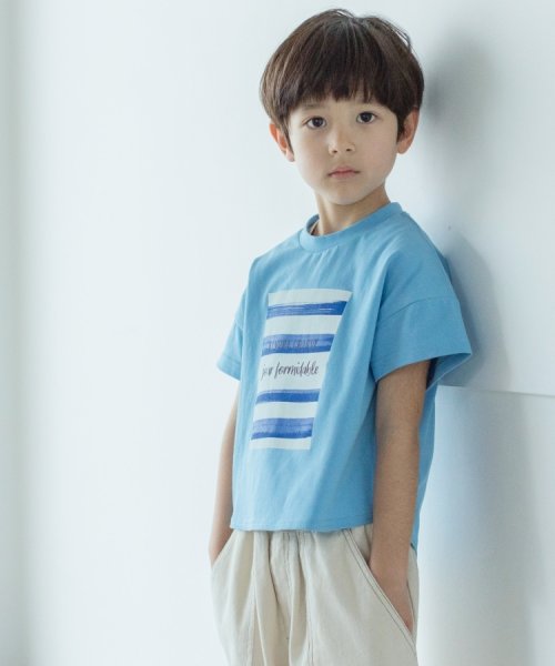 THE SHOP TK（KID）(ザ　ショップ　ティーケー（キッズ）)/【110－150】アートモチーフプリントTシャツ/img05