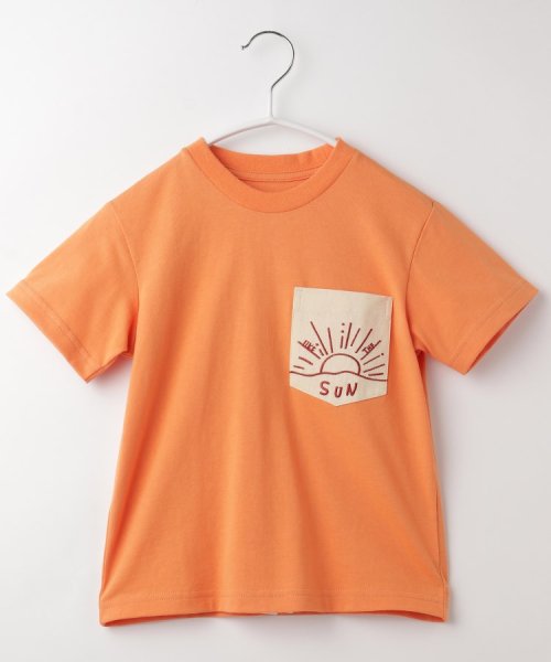THE SHOP TK（KID）(ザ　ショップ　ティーケー（キッズ）)/【110－150】ポケット刺繍Tシャツ/img08