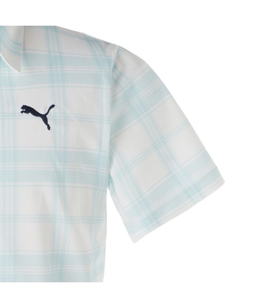 PUMA(プーマ)/メンズ ゴルフ PLAID グラフィック 半袖 ポロシャツ/img15