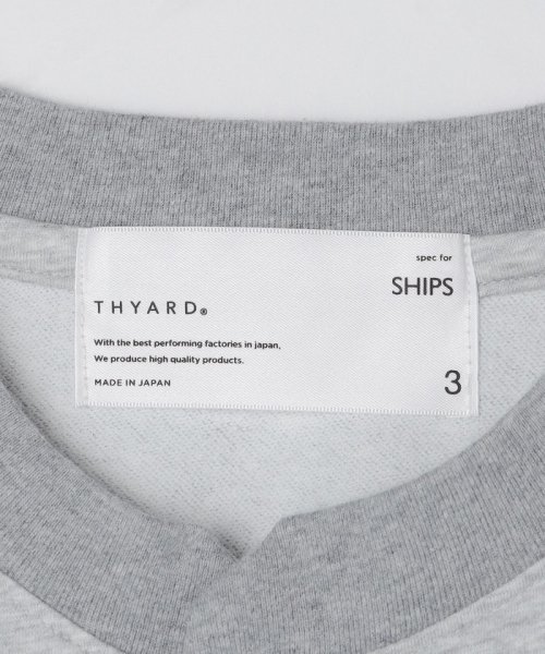 SHIPS MEN(シップス　メン)/【SHIPS別注】THYARD: インレー ヘンリーネック Tシャツ/img55