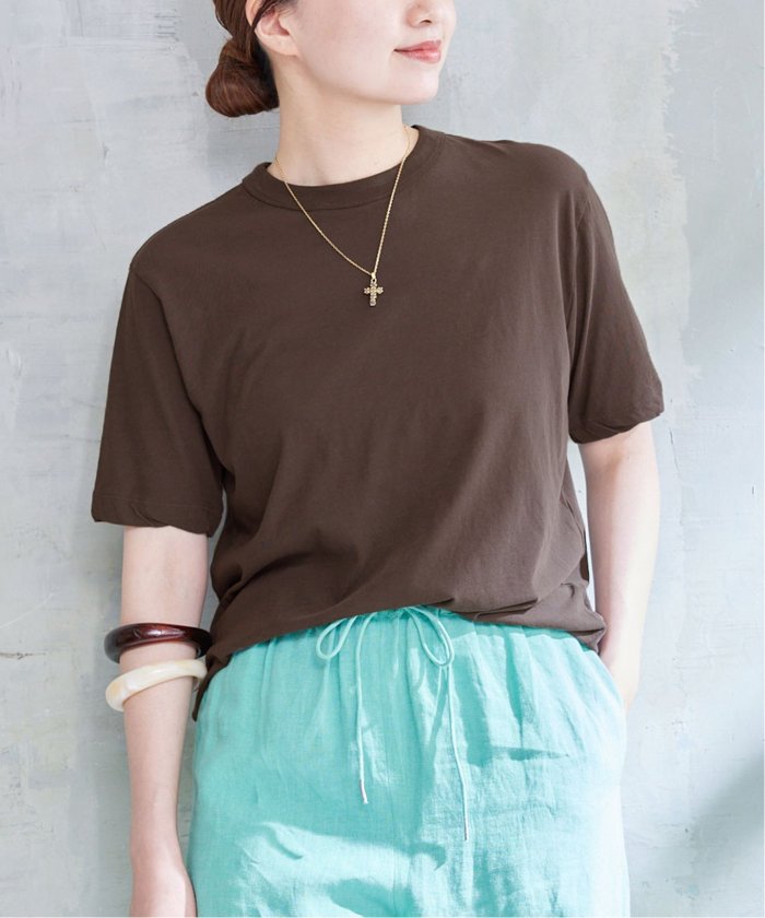 ATON/エイトン】FRESCA SINGLE JERSEY STANDARD TEE / Tシャツ
