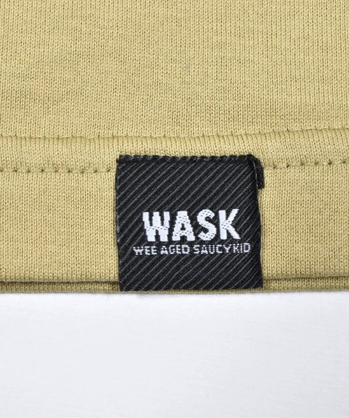 WASK(ワスク)/【接触冷感】地図柄切り替え天竺ニットサッカービッグTシャツ(100~160cm)/img18