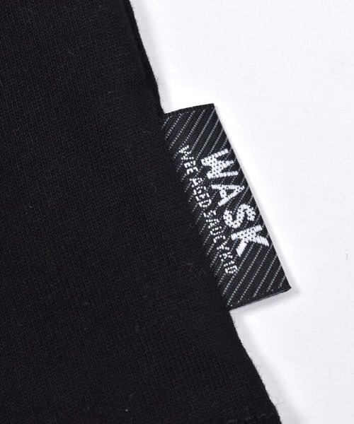 WASK(ワスク)/【接触冷感】袖ファスナーポケット切り替え天竺Tシャツ(100~160cm)/img07
