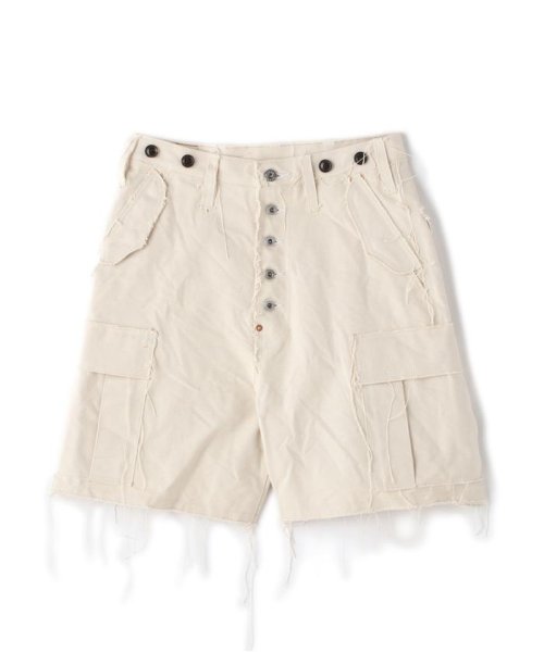 LHP(エルエイチピー)/SUGARHILL/シュガーヒル/RAW－EDGE CANVAS CARGO SHORTS/ローエッジカーゴショーツ/img03