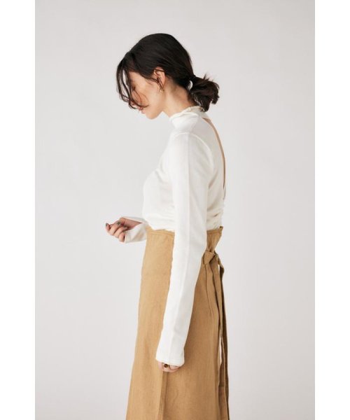moussy(マウジー)/BACK OPEN TUCK トップス/img04