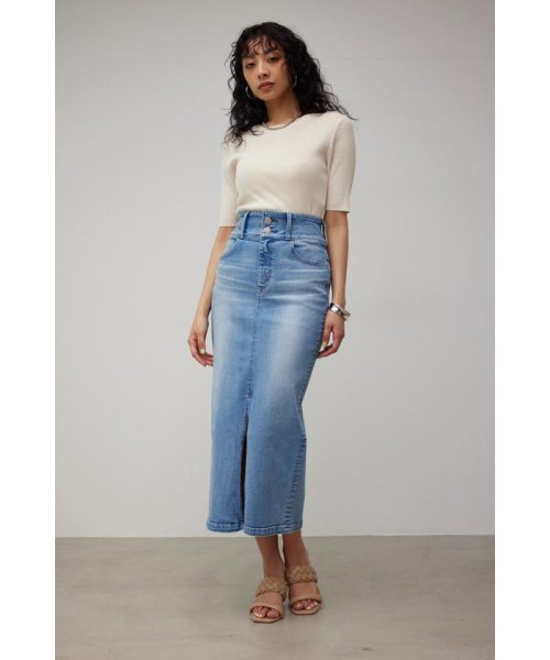 AZUL by moussy(アズールバイマウジー)/HIGH WAIST SLIT DENIM SKIII/img11