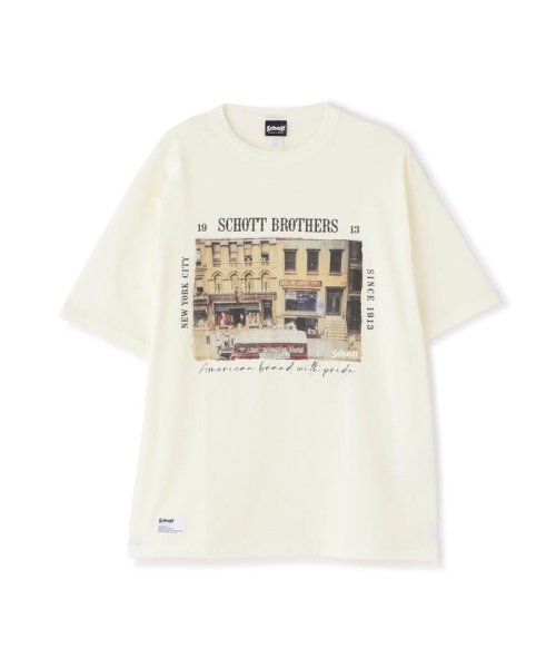 Schott(ショット)/S/S T－SHIRT "PHOTO"/半袖 Tシャツ "フォト/img16