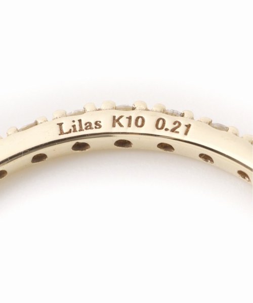 Lilas(リラ)/フルエタニティーダイヤリング K10/img15