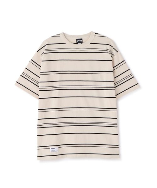 Schott(ショット)/RANDOM BORDER SS T－SHIRT/ランダムボーダー Tシャツ/img15