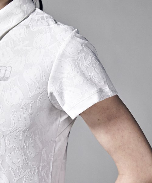 Munsingwear(マンシングウェア)/『ENVOY』MOTION 3D ジャカードテーラーカラーシャツ(吸汗速乾/UV CUT(UPF30))【アウトレット】/img10