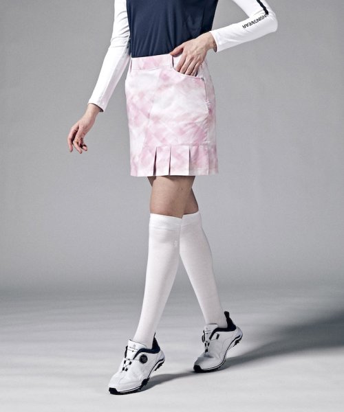 Munsingwear(マンシングウェア)/はっ水グラデーションプリントスカート（41cm丈）(はっ水)【アウトレット】/img14