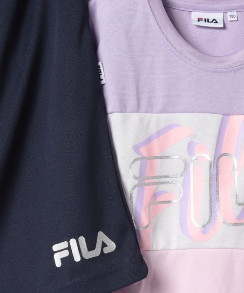 FILA（School Kids）(フィラ（スクール　キッズ）)/【キッズ】三段切替 セットアップジャージ/img08