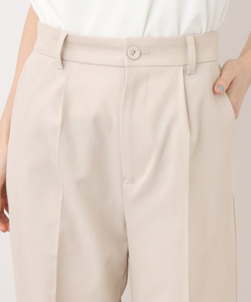 ソフトな清涼感！！シワになりにくいキレイ目ストレート夏パンツ！！