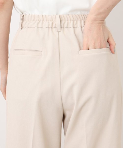ソフトな清涼感！！シワになりにくいキレイ目ストレート夏パンツ！！